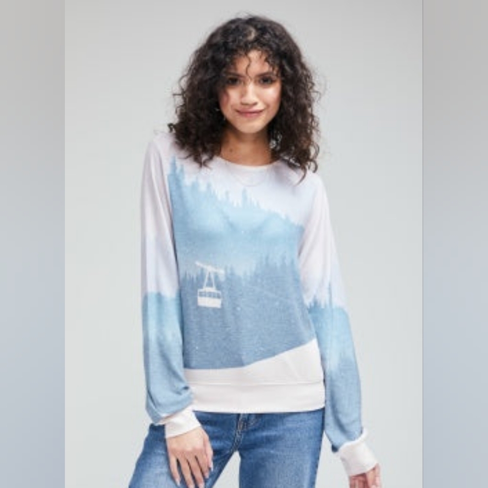 WILDFOX baggy beach jumper chalet XS